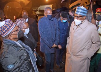 Buhari arrives in Belgium ahead of EU-AU summit