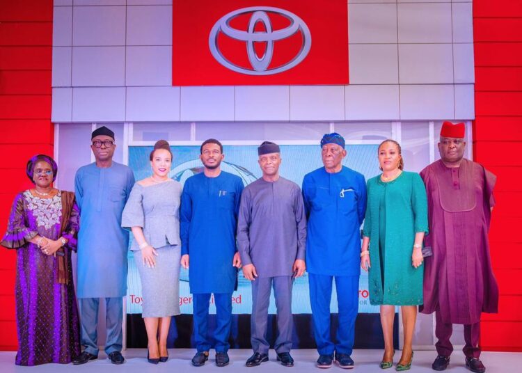 Osinbajo commissions Toyota Service centre as Nigeria commits to business reforms