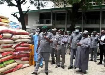 Customs impounds 33,597 bags of rice