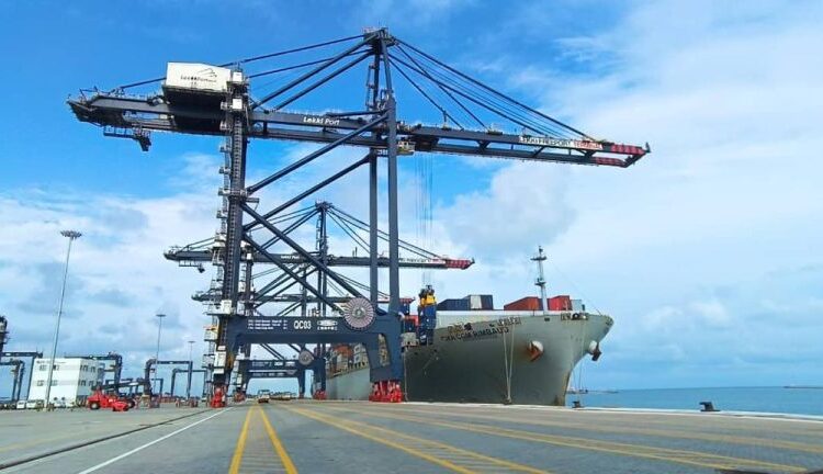 Lekki port receives first trans-shipment vessel