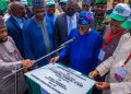 Tinubu lays foundation of houses for Renewed Hope City