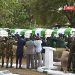Tinubu presides over burial slain soldiers, gives them awards