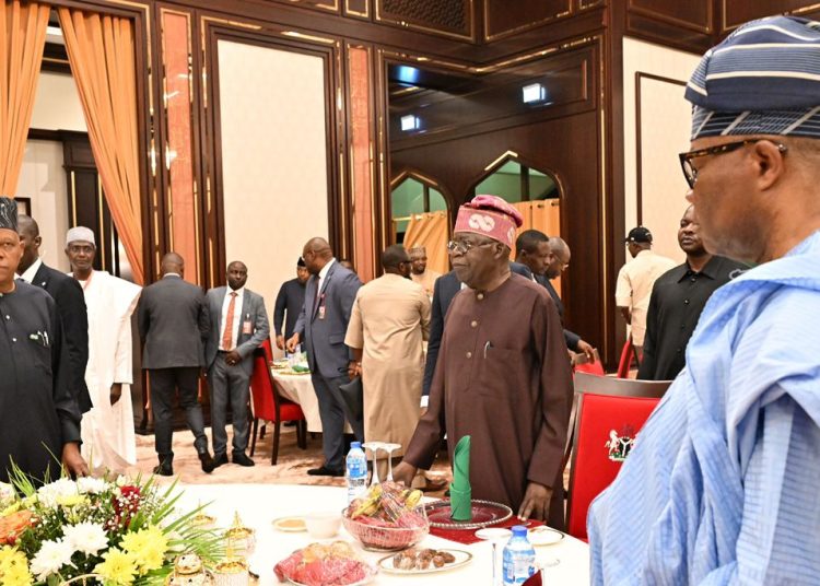 Tinubu Hosts Senate Leadership To Iftar As VP Shettima Seeks Unity Among Leaders
